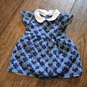 American Girl OG Blue And Black Dress clothes 18" Dolls Used Condition.  Item
